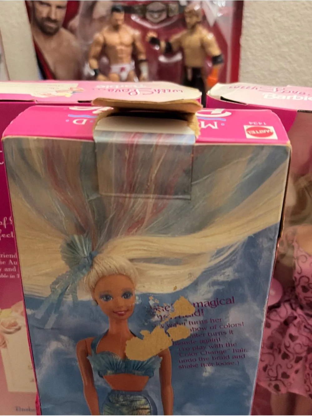 Barbie Mermaid First Edition Mattel Vintage 90's #1434 Changing Color Hair
